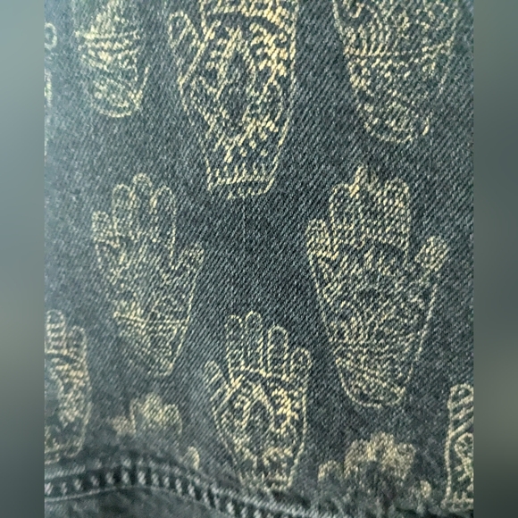 Zara distressed denim jacket - Picture 4 of 5